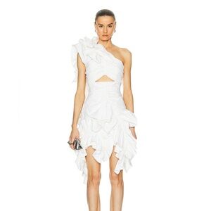 AKNVAS Jagger ruffle dress NWT